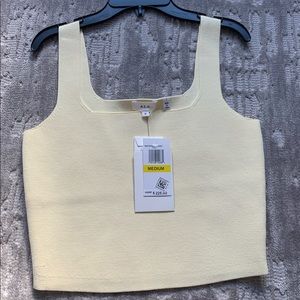 A.L.C. Victoria Top- Pale Yellow! Brand new with tags!